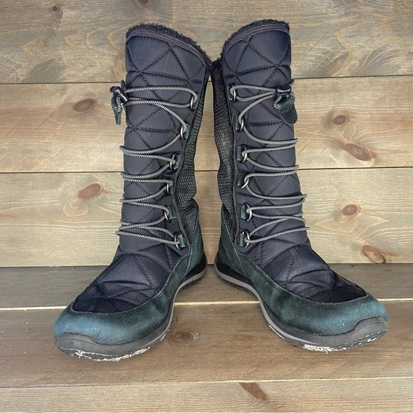 Ll bean snowfield Womens size 6.5 boots black waterproof lined tek 2.5 shoes - Picture 3 of 8